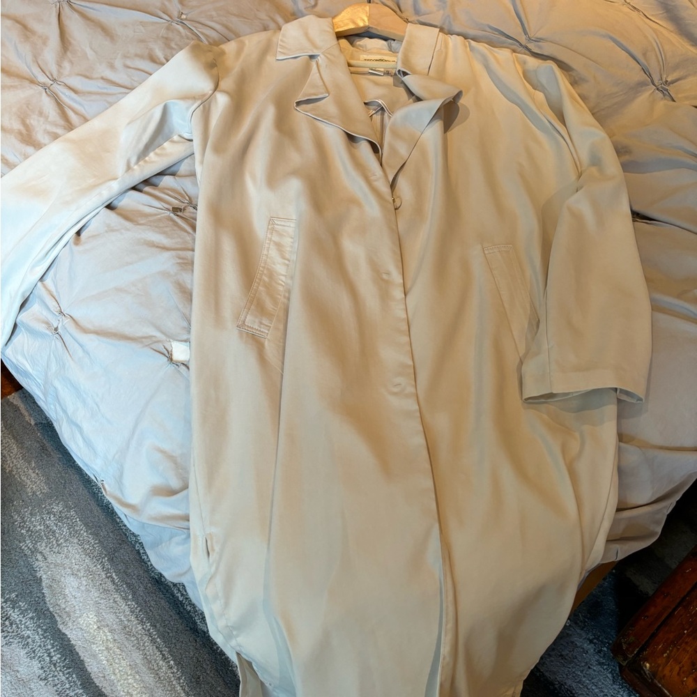 H&M Conscious Collection 3/4 Length Jacket Shirt Size 8 Medium
